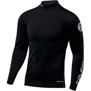 Maillot Cross Seven Zero Cold Weather Compression Noir -