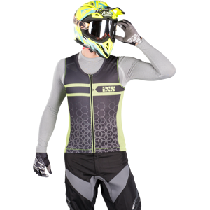 Gilet de Protection iXS RS-20 Noir-Vert -