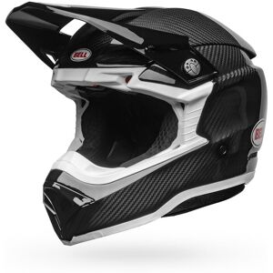 Casque Cross BELL Moto-10 Mips Spherical Fasthouse BMF Noir Brillant-Blanc -