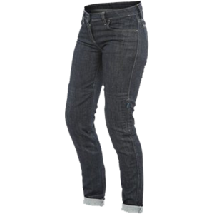 Jean Moto Femme Dainese Denim Slim Noir -