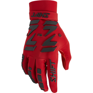 Gants Cross Shift Black Label Flexguard Rouges -