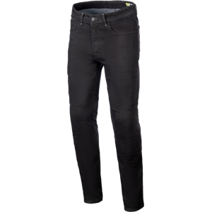 Jean Moto Alpinestars Radium V2 Denim Noir Rinse -