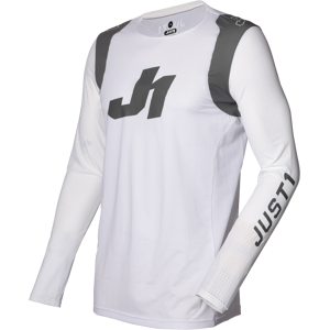 Maillot Cross Just1J-Flex Aria Blanc-Gris -