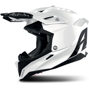 Casque Cross Airoh Aviator 3 Blanc -