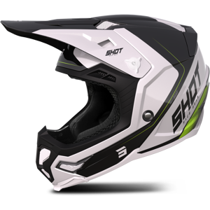 Shot Race Gear Casque Cross Shot Core Fast Mips Noir Perle -