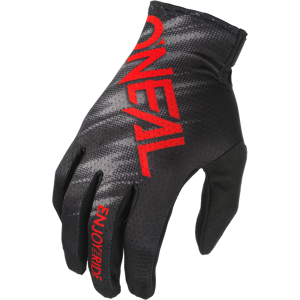 Gants Cross O'Neal Matrix Voltage Noir-Rouge -