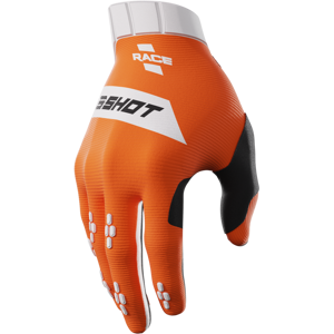 Shot Race Gear Gants Cross Shot Race Orange -