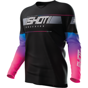 Shot Race Gear Maillot Cross Enfant Shot Draw Indy Noir -