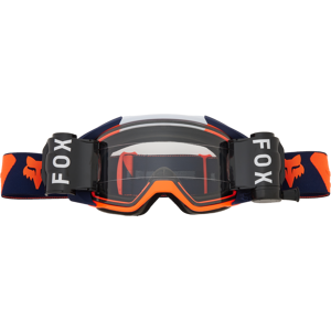 Masque Cross FOX Racing Vue Roll Off Bleu Marine-Orange -