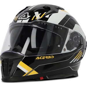 Casque Integral Acerbis X-Way Graphic Street Noir-Jaune -