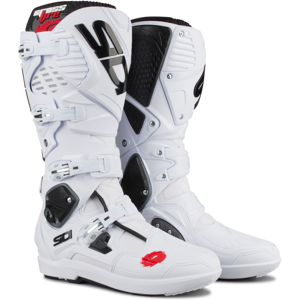 Bottes Cross Sidi Crossfire 3 SRS Blanches -