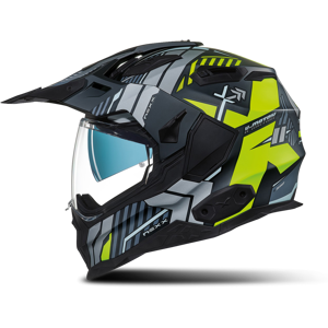 Casque Adventure Nexx X.WED2 Wild Country Noir-Jaune -