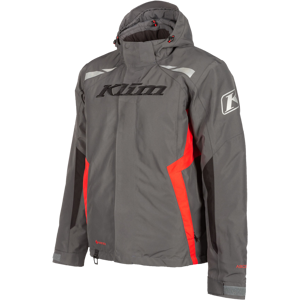 Blouson Klim Rift Asphalte-High Risk Rouge -