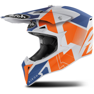 Casque Cross Airoh Wraap Raze Orange -