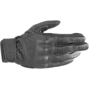 Gants Moto en Cuir Alpinestars Dyno Noirs -