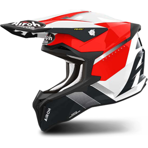 Casque Cross AIROH Strycker Blazer Rouge -