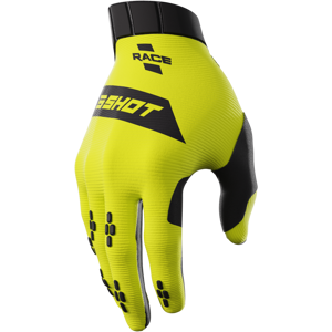 Shot Race Gear Gants Cross Shot Race Jaune Neon -