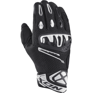 Gants Moto Ixon Mirage Airflow Noir-Blanc -