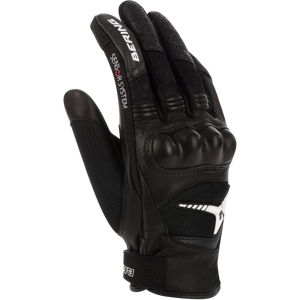 Gants Moto Femme Bering Lady Kelly Noir-Blanc -