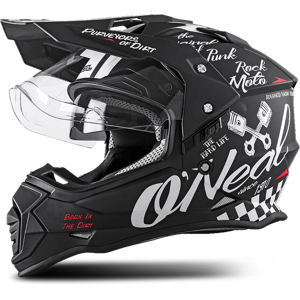 Casque Adventure O'Neal SIERRA TORMENT V.23 Noir-Blanc -