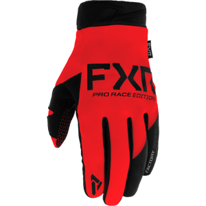 Gants Cross FXR Cold Cross Lite Rouge-Noir -