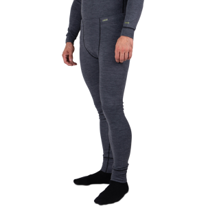 Sous-pantalon Raven Merino Gris-Noir -