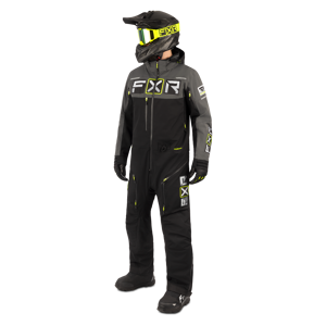 Combinaison Isolee FXR Maverick F.A.S.T. Noir-Charcoal-HiVis -