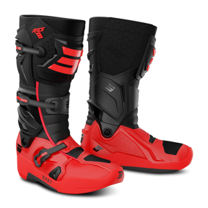 Shot Race Gear Bottes Cross Shot Race 8 Noir-Rouge -