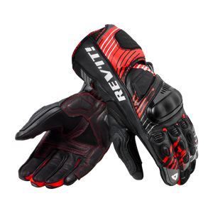 Gants Moto Rev'It! Apex Rouge Neon-Noir -