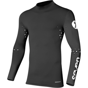 Maillot Cross Seven Zero Compression Laser C Noir -