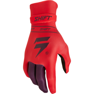 Gants Cross Shift Black Label Qwik Rouge Fluo -