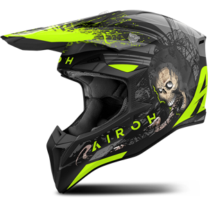 Casque Cross Airoh Wraaap Darkness -