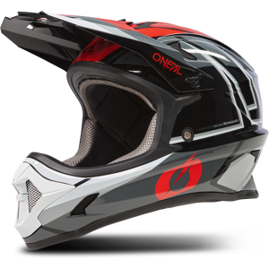 O'Neal Casque VTT Downhill OaNeal SONUS SPLIT V.23Gris-Rouge -