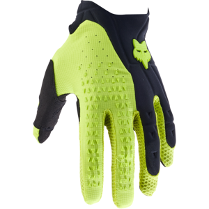 Gants Cross FOX Racing Pawtector Noir-Jaune -