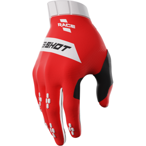 Shot Race Gear Gants Cross Shot Race Rouges -