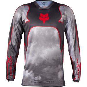 Maillot Cross FOX Racing 180Atlas Gris-Rouge -