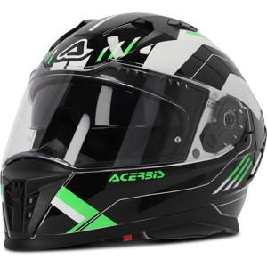 Casque Integral Acerbis X-Way Graphic Street Noir-Vert -