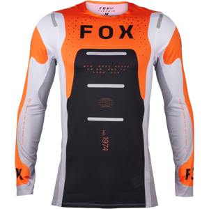 Maillot Cross FOX Racing Flexair Magnetic Orange Fluo -