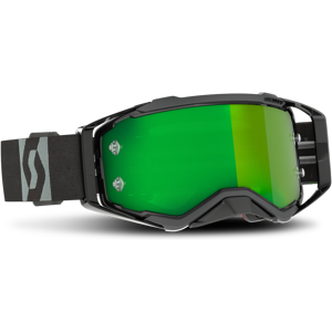 Masque Cross Scott Prospect Noir/Gris/Vert Chrome -