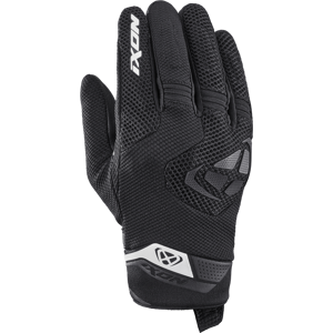 Gants Moto Ixon Mig 2 Airflow Noir-Blanc -