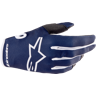 Gants Cross Alpinestars Radar Night Navy-Blanc -