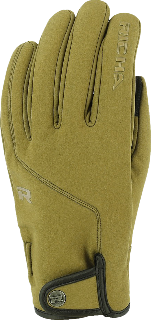 Gants Moto Richa Scoot Softshell Marron -