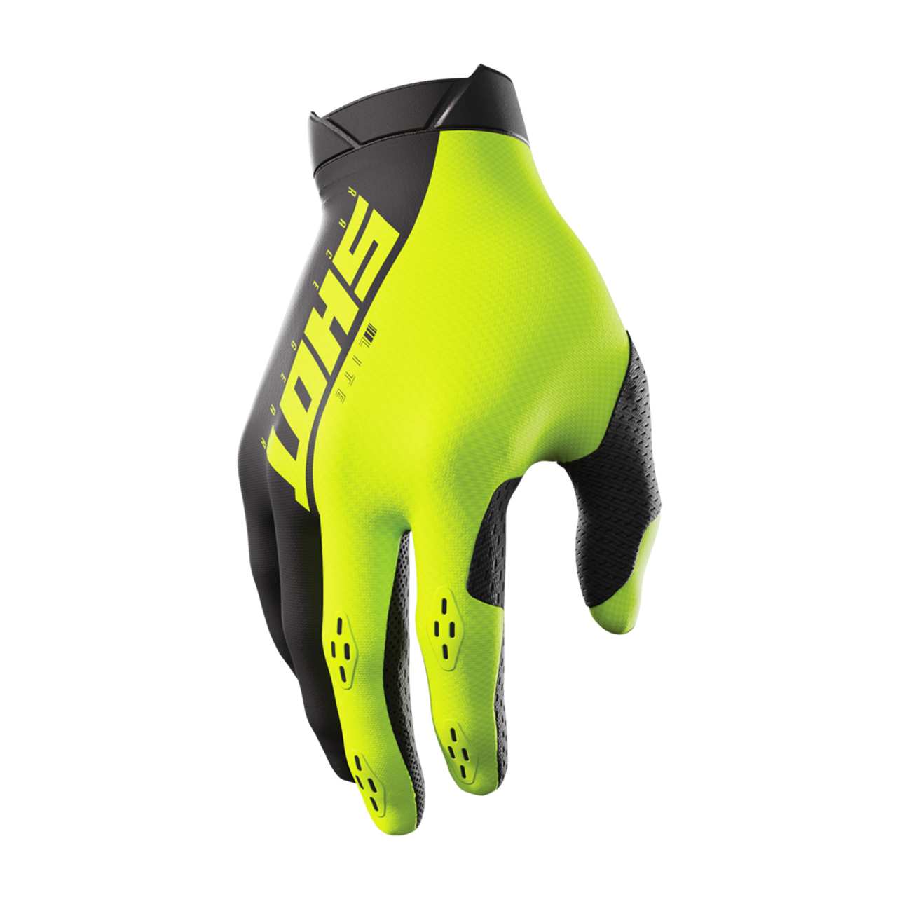 Shot Race Gear Gants Cross Shot Lite Jaune Néon -