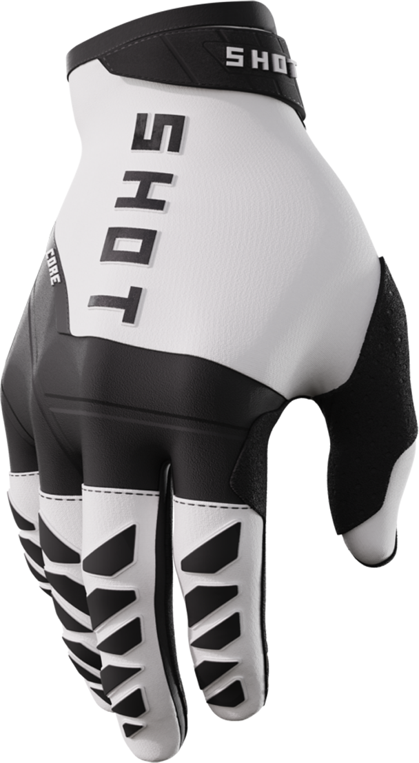 Shot Race Gear Gants Cross Shot Core Blancs -