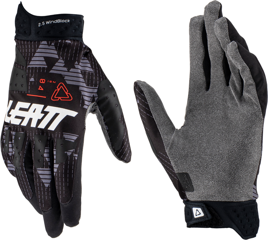 Gants Cross Leatt Moto 2.5 WindBlock Noirs -