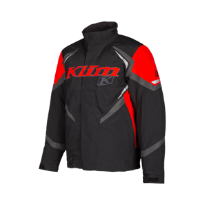 Veste de Ski Klim Keweenaw Noir-High Risk Rouge -