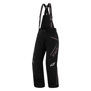 FXR Pantalon de Ski Femme FXR Edge Noir-Muted Grape -