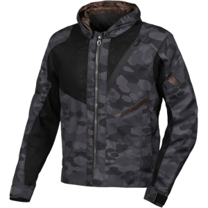 Blouson Moto Macna Farrow Noir-Gris -