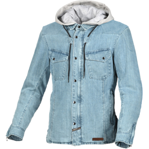 Blouson Moto Macna Inland Bleu Clair -