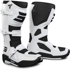 Shot Race Gear Bottes Cross Shot Race 4 Blanches -